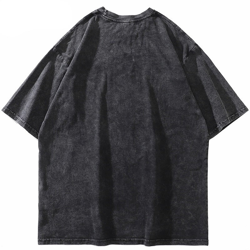 "Loving Back" Unisex Men Women Streetwear Graphic T-Shirt Daulet Apparel