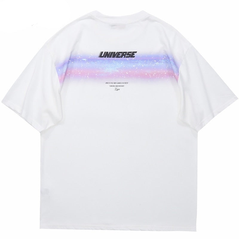 "Landscape" Unisex Men Women Streetwear Graphic T-Shirt Daulet Apparel