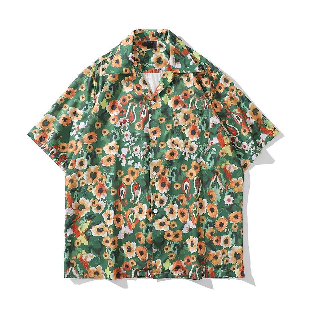 "Small Garden" Unisex Men Women Streetwear Graphic Shirt Daulet Apparel