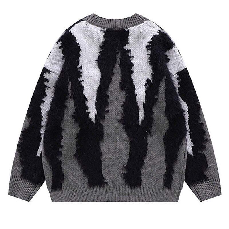 "Welcoming" Unisex Men Women Streetwear Graphic Sweater Daulet Apparel