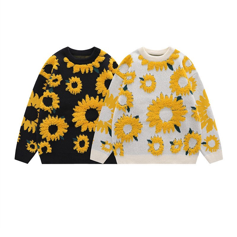"Sunny Day" Unisex Men Women Streetwear Graphic Sweater Daulet Apparel