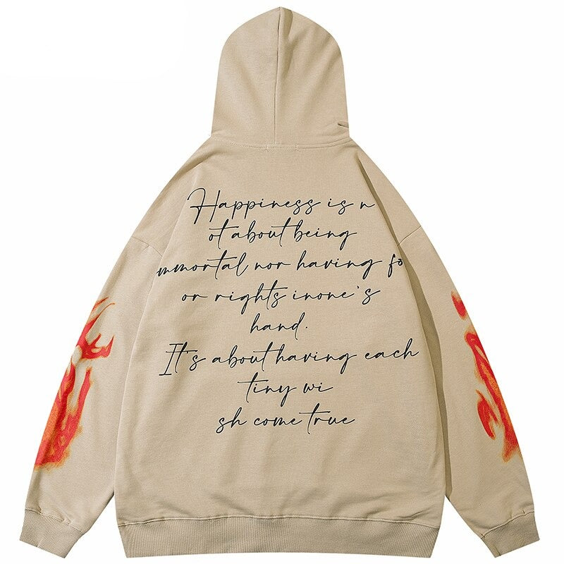 "Righteous" Unisex Men Women Streetwear Graphic Hoodie Daulet Apparel