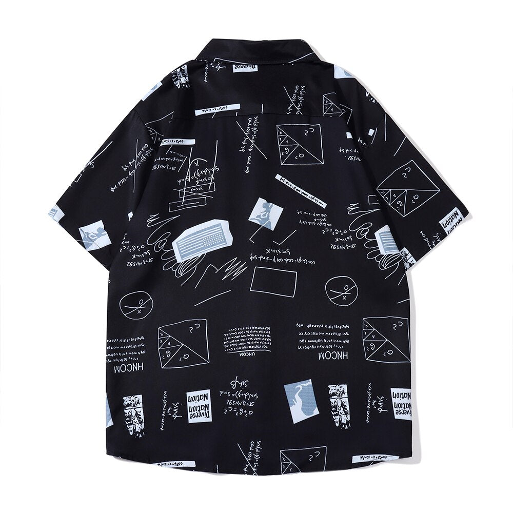 "Quick Math" Unisex Men Women Streetwear Graphic Shirt Daulet Apparel