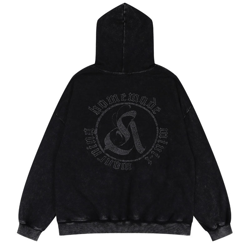 "On Fire" Unisex Men Women Streetwear Graphic Hoodie Daulet Apparel