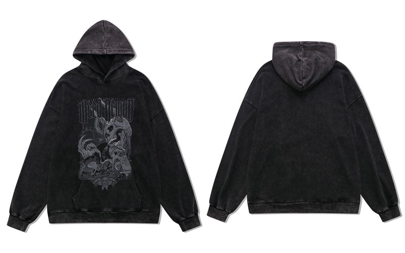 "Unwanted" Unisex Men Women Streetwear Graphic Hoodie Daulet Apparel