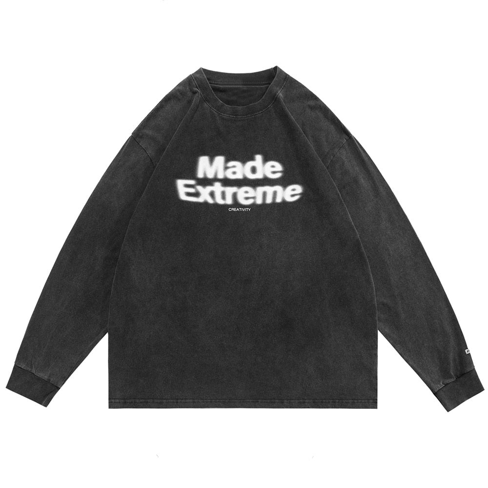 "Made Well" Unisex Men Women Streetwear Graphic Sweatshirt Daulet Apparel