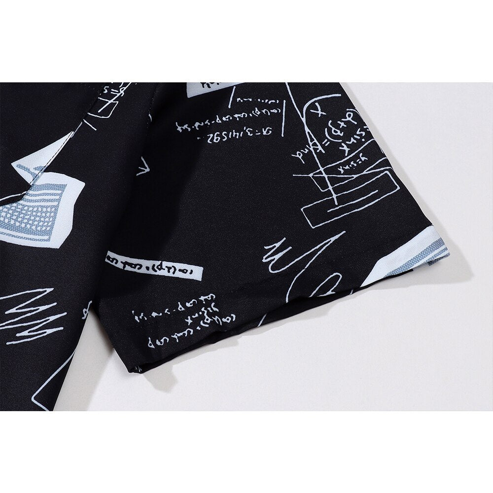 "Quick Math" Unisex Men Women Streetwear Graphic Shirt Daulet Apparel
