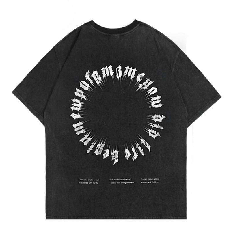 "Summer Sparks" Unisex Men Women Streetwear Graphic T-Shirt Daulet Apparel