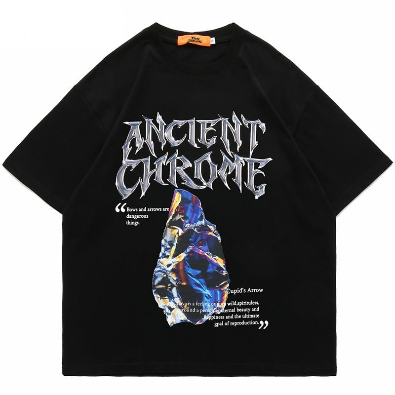 "Ancient Throne" Unisex Men Women Streetwear Graphic T-Shirt Daulet Apparel