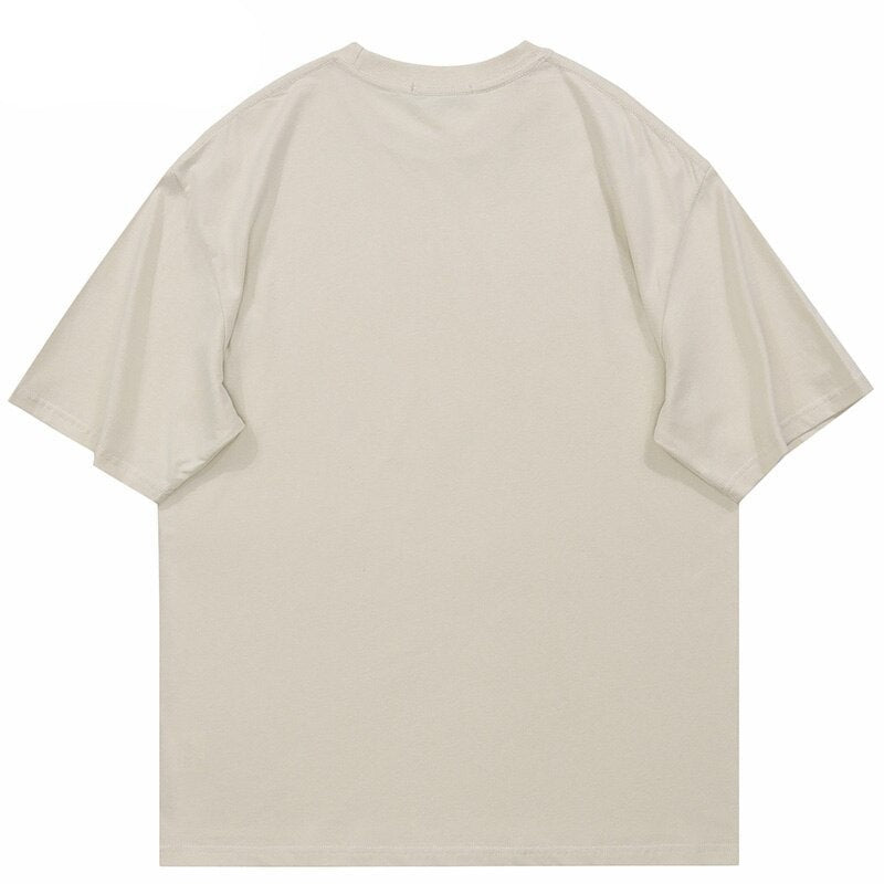 "Crossed Eye" Unisex Men Women Streetwear Graphic T-Shirt Daulet Apparel