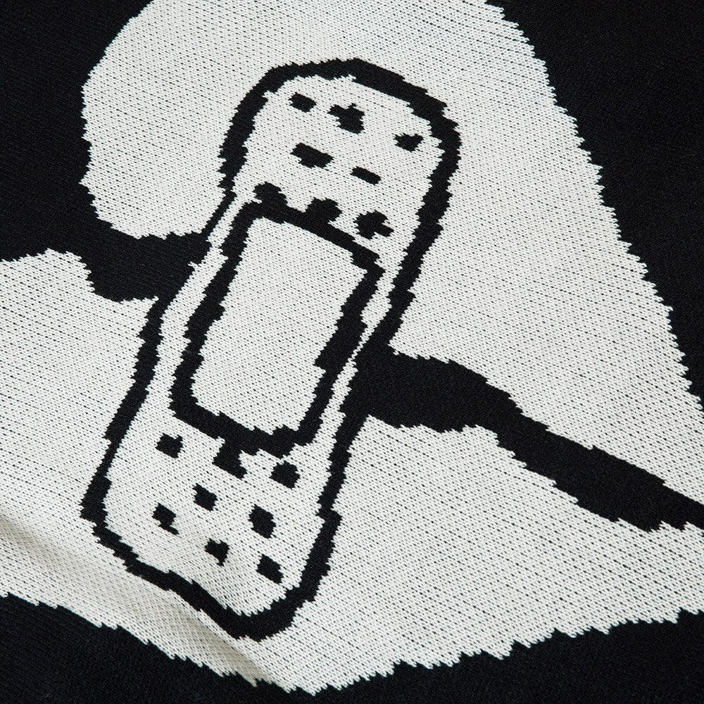 "Gamer Heart" Unisex Men Women Streetwear Graphic Sweater Daulet Apparel