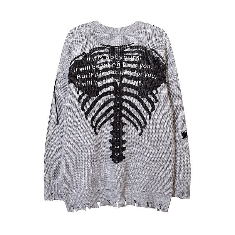 "Flame Stone" Unisex Men Women Streetwear Graphic Sweater Daulet Apparel