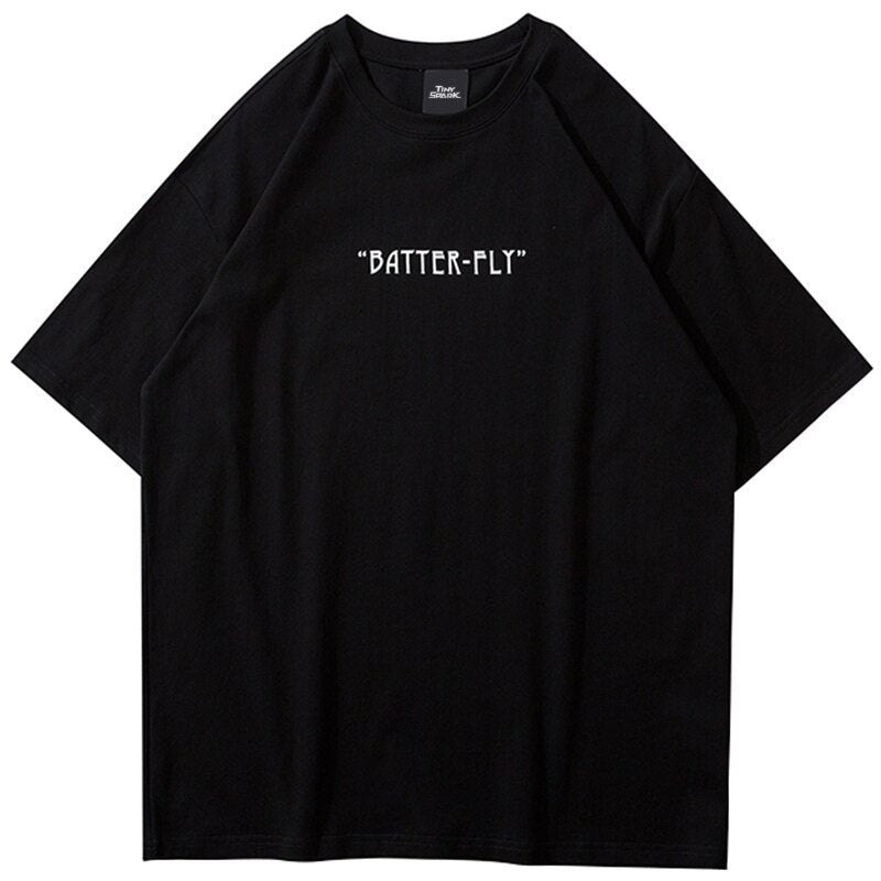 "Left Wing" Unisex Men Women Streetwear Graphic T-Shirt Daulet Apparel