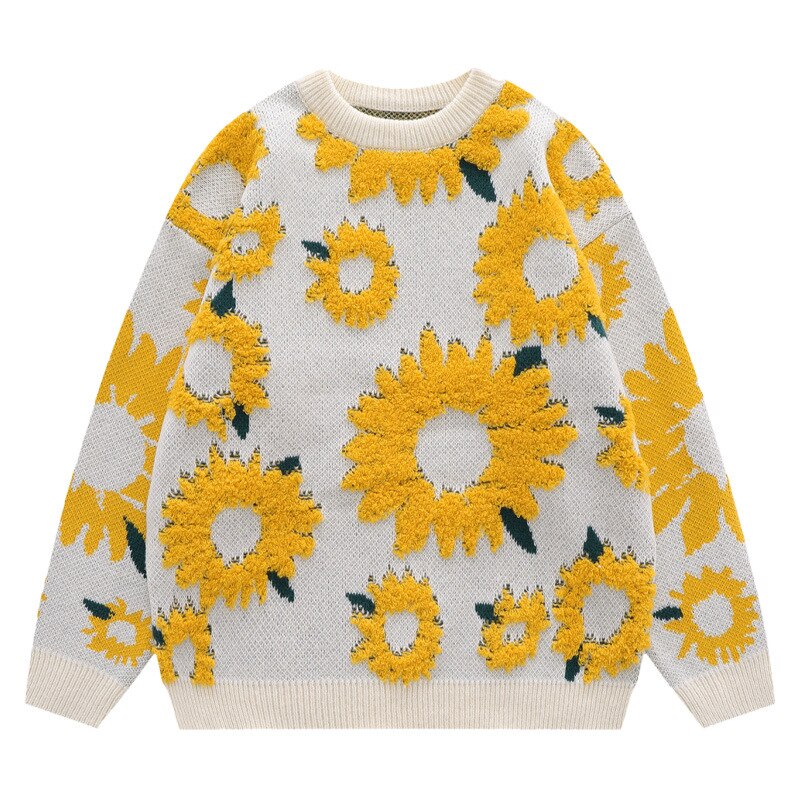 "Sunny Day" Unisex Men Women Streetwear Graphic Sweater Daulet Apparel