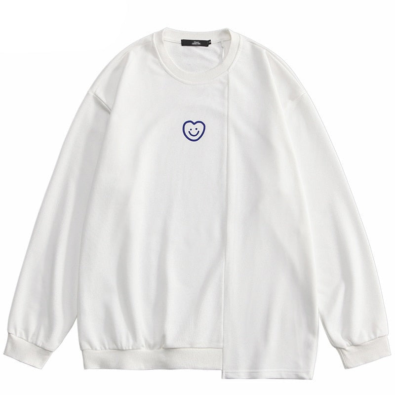"Keep It Simple" Unisex Men Women Streetwear Graphic Sweatshirt Daulet Apparel