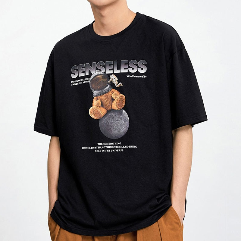 "Senseless" Unisex Men Women Streetwear Graphic T-Shirt Daulet Apparel