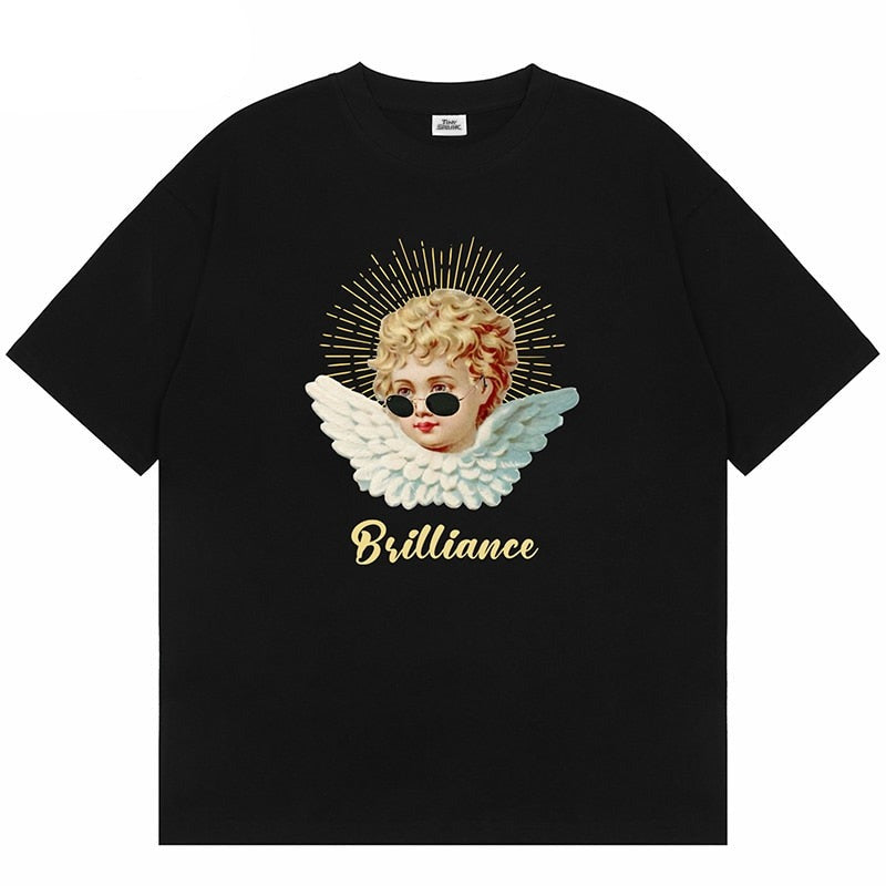 "Brilliance" Unisex Men Women Streetwear Graphic T-Shirt Daulet Apparel