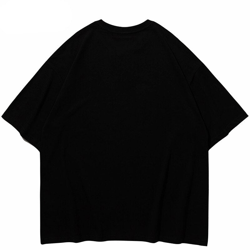 "Midnight Swim" Unisex Men Women Streetwear Graphic T-Shirt Daulet Apparel
