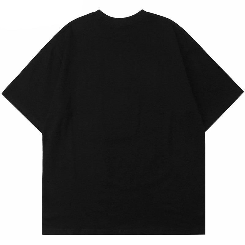 "Shadow Runner" Unisex Men Women Streetwear Graphic T-Shirt Daulet Apparel