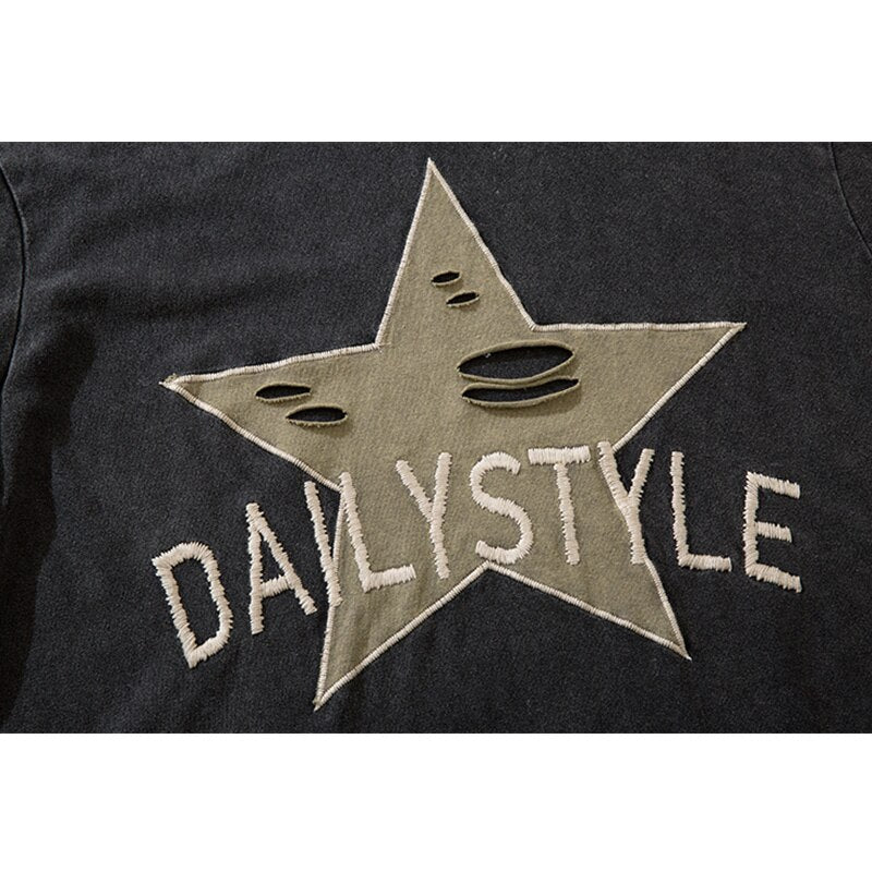 "Daily Style" Unisex Men Women Streetwear Graphic T-Shirt Daulet Apparel