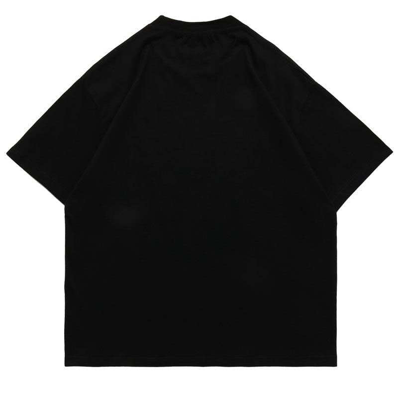 "Bunny Run" Unisex Men Women Streetwear Graphic T-Shirt Daulet Apparel