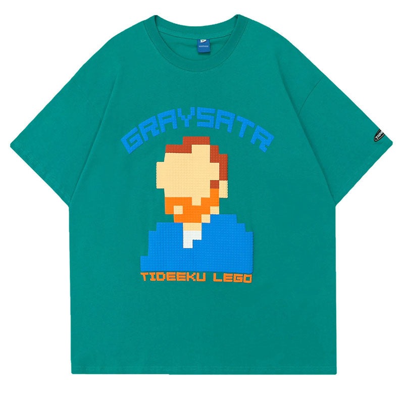 "Game Master" Unisex Men Women Streetwear Graphic T-Shirt Daulet Apparel