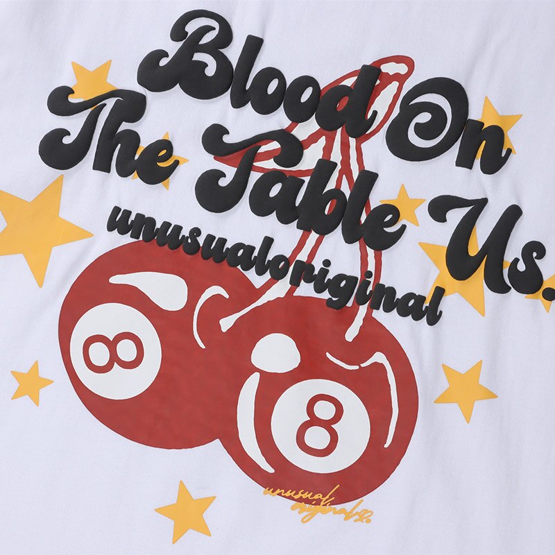 "Cherry Way" Unisex Men Women Streetwear Graphic T-Shirt Daulet Apparel