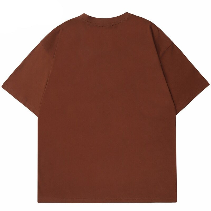 "Cherry Way" Unisex Men Women Streetwear Graphic T-Shirt Daulet Apparel