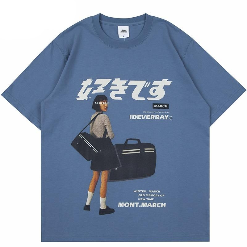 "Morning Drive" Unisex Men Women Streetwear Graphic T-Shirt Daulet Apparel