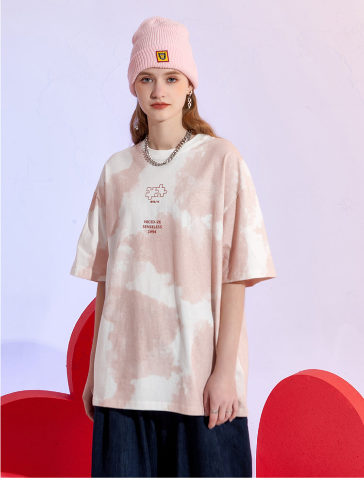 "White Days" Unisex Men Women Streetwear Graphic T-Shirt Daulet Apparel