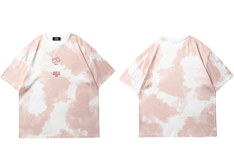 "White Days" Unisex Men Women Streetwear Graphic T-Shirt Daulet Apparel