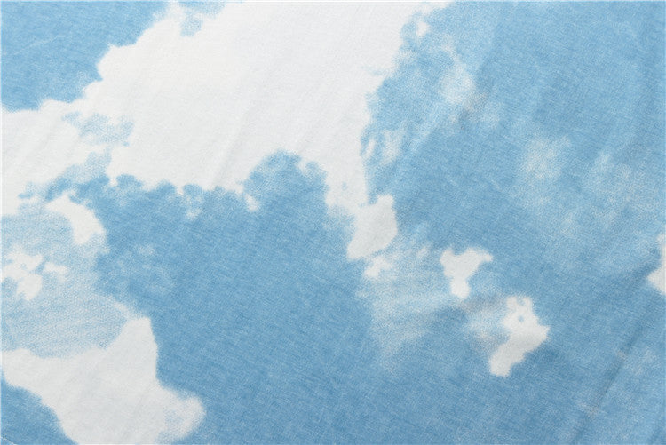 "White Days" Unisex Men Women Streetwear Graphic T-Shirt Daulet Apparel