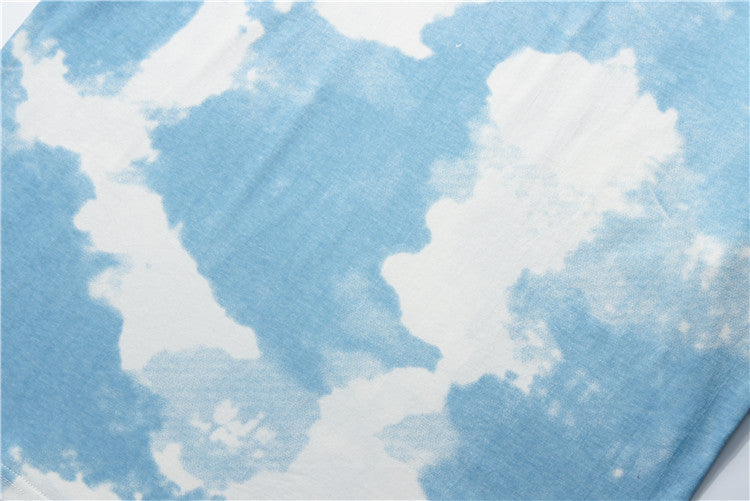 "White Days" Unisex Men Women Streetwear Graphic T-Shirt Daulet Apparel