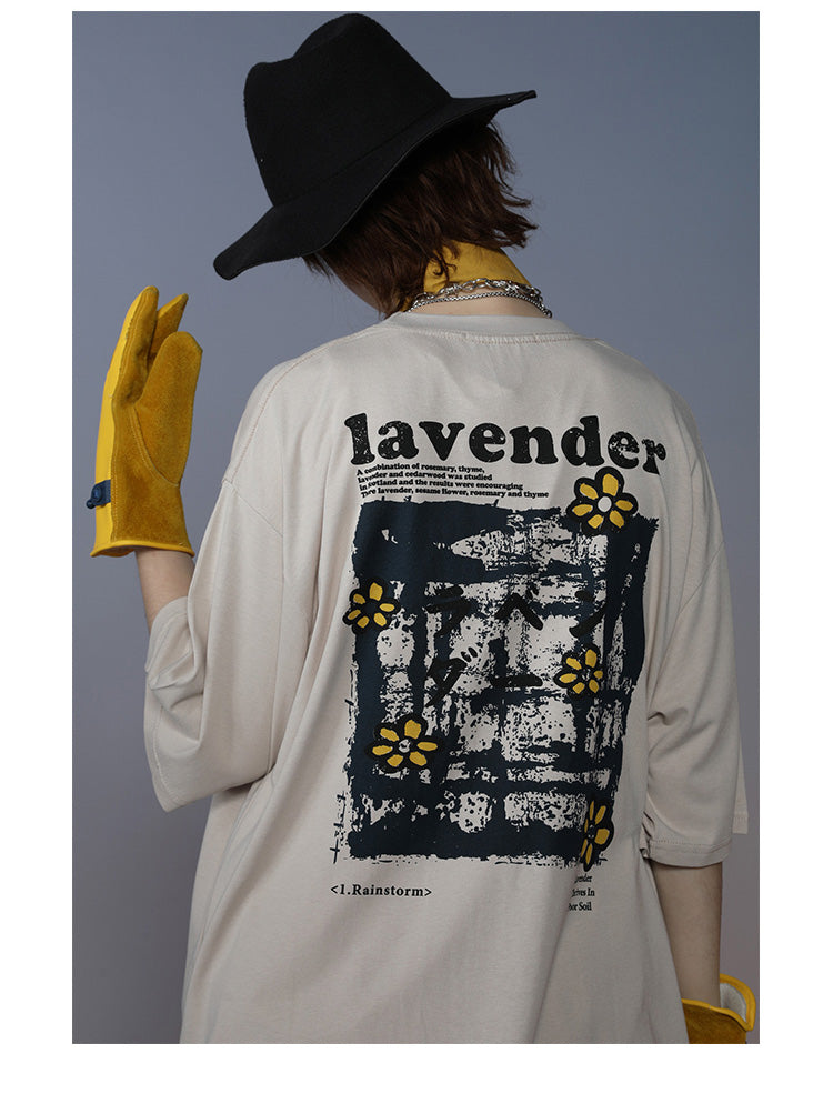 "Garden" Unisex Men Women Streetwear Graphic T-Shirt Daulet Apparel